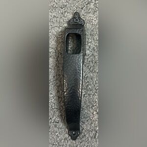 Vintage Wright Products Black Push Button Replacement Screen Storm Door Handle